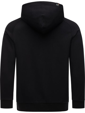 ragwear Kapuzensweatjacke Zenway in Black