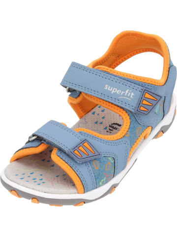 superfit Sandaletten in blau/orange