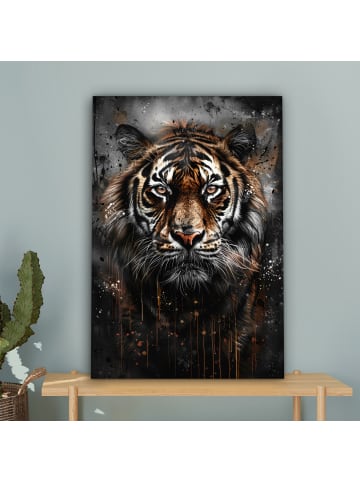 MuchoWow Leinwand bilder Tiger (BxH)