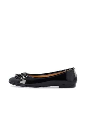 Bianco Ballerinas in BlackPatent