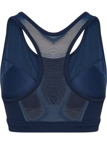 Hummel Sport-BH "Pulse Medium Support Bra" in Blau