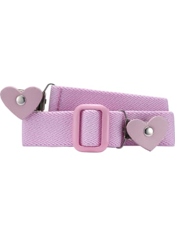 Playshoes "Elastik-Gürtel Herz-Clip uni" in Rosa