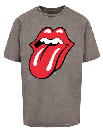 F4NT4STIC Oversize T-Shirt The Rolling Stones Zunge in Asphalt