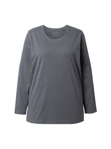 Ulla Popken Shirt in graphitgrau