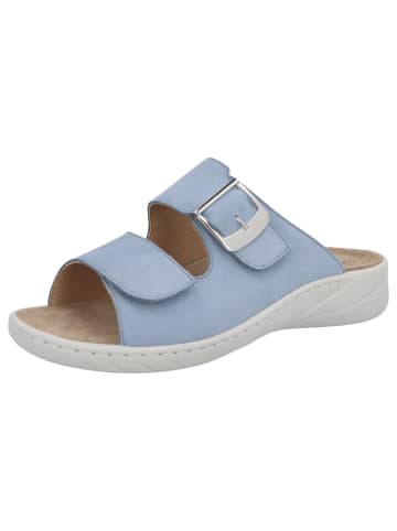 Solidus Pantolette in blau