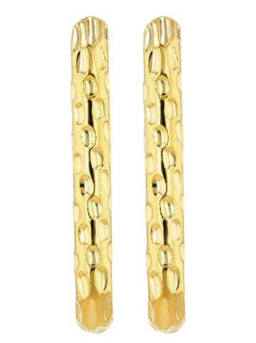Adeliás Damen Ohrringe aus Edelstahl in gold