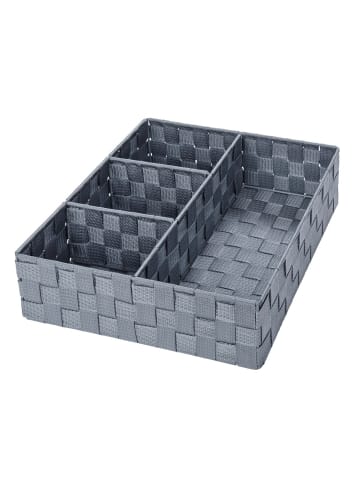 Wenko Organizer Adria Grau 4 Fächer, Organizer Mod. Adria Grau 4 Fächer in Grau