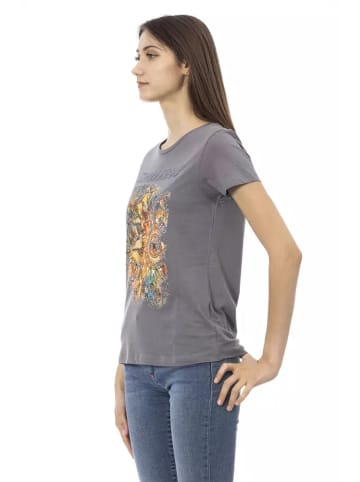 Trussardi Action Grau Baumwolle Damen T-Shirt