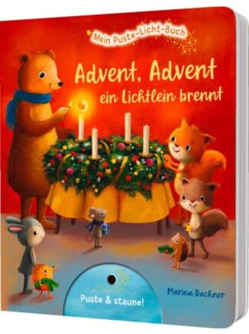 Esslinger Buch - Mein Puste-Licht-Buch: Advent, Advent, ein Lichtlein brennt