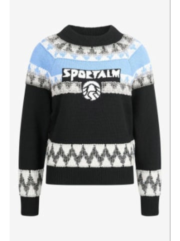 SPORTALM Kitzbühel Rundhalspullover für Damen in schwarz