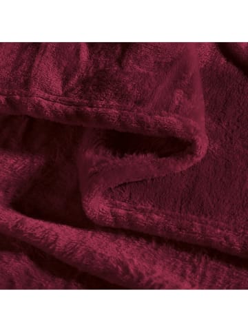 REDBEST Fleece, Microfaser Wohndecke 5er-Pack Amarillo in bordeaux