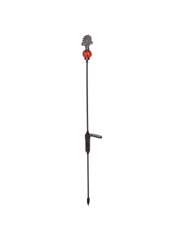 näve Solarleuchte "Sonnenblume" in rot