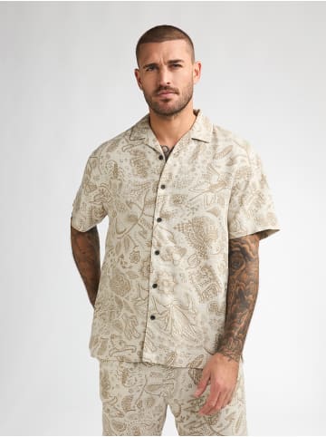 Petrol Industries Shirt mit Allover-Print Renegade in Weiß