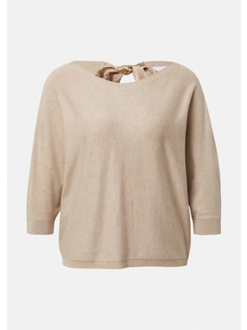 comma Strickpullover in 82W2_sandfarben