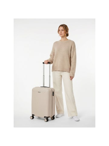 Bugatti Linea 4 Rollen Kabinentrolley S 55 cm beige
