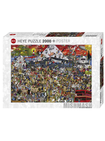 HEYE British Music History Puzzle 2000 Teile