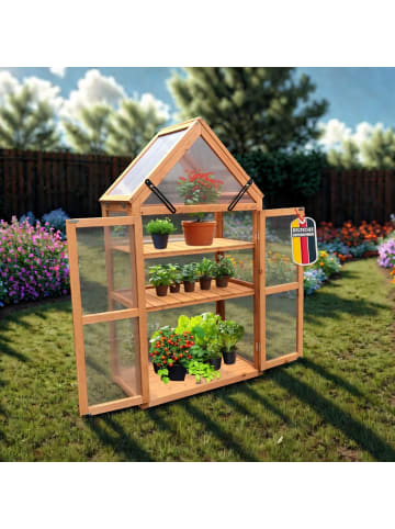Coemo Gewächshaus Jan für Balkon in Natur