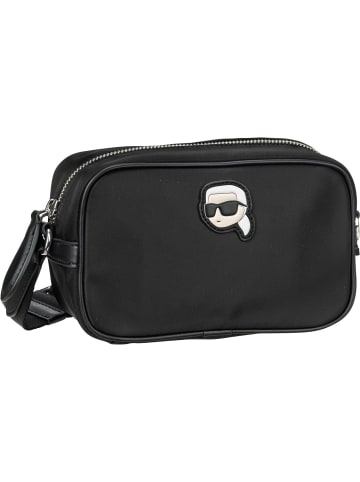 Karl Lagerfeld Umhängetasche K/Ikonik 2.0 Nylon Camera Bag in Black