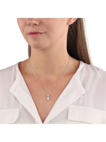 Amor Kette mit Anhänger Silber 925, rhodiniert in Silber