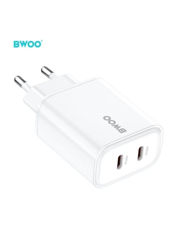 Wisam BWOO CDA206 PD 35W Wandladegerät 1x USB-C-Anschluss weiß