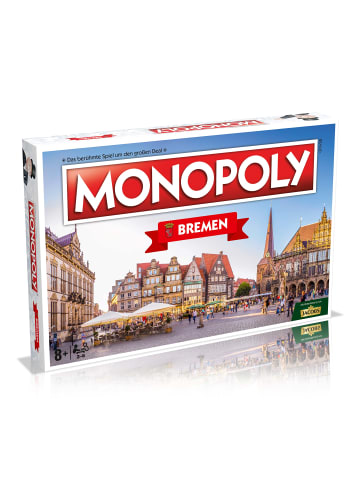 Winning Moves Monopoly - Bremen Brettspiel Gesellschaftsspiel Cityedition in bunt