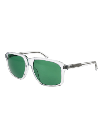 Web Herren Sonnenbrillen Quadrat Transparent