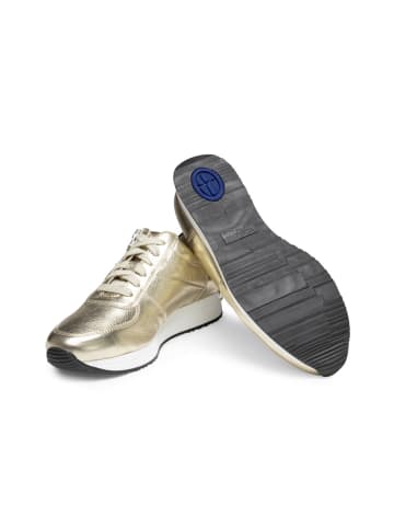 VITAFORM Hirschleder Sneaker in gold