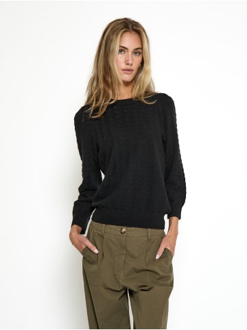 Peppercorn Pullover in Black
