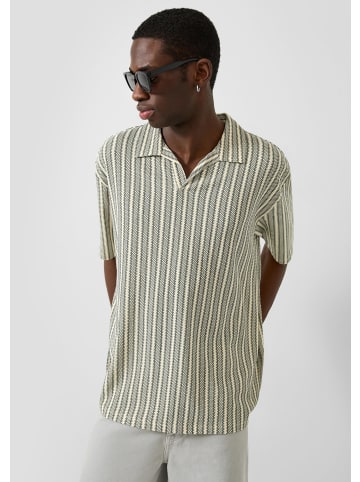 QS Polo-Shirt in 93G0_beige