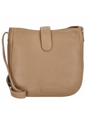 Bugatti Elsa - Umhängetasche 30 cm (black) in sand