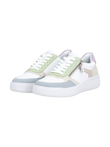 remonte Sneaker Basse aus Leder Namur Weiß