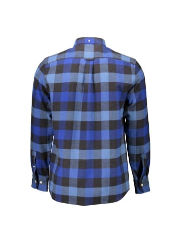 Gant Blau Baumwolle Herren Hemd