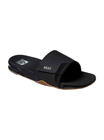 Reef Pantolette 'Fanning' in schwarz