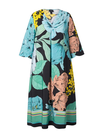 Ulla Popken Midikleid in schwarz