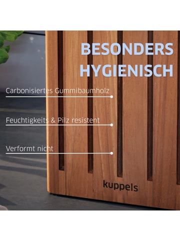 Kuppels Messerblock PRESTIGE in braun