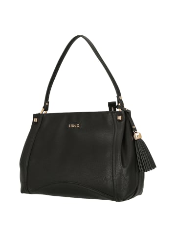 Liu Jo Magnifica ECS Top Handle - Schultertasche nachhaltig 35 cm M in schwarz