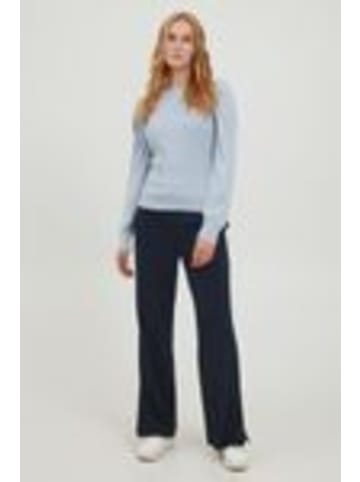 b. young BYPIMBA RIB JUMPER - KNIT Tight fit in Kentucky Blue Melange