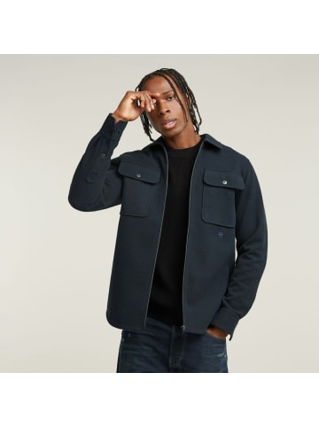 G-Star Raw Langarmhemd in legion blue