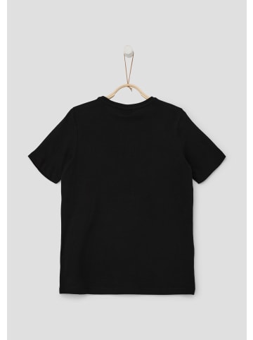 s.Oliver T-Shirt kurzarm in Schwarz