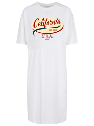 F4NT4STIC Oversize Kleid California in weiß