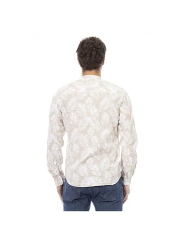 Baldinini Trend Beige Baumwolle Lang Ärmel T-Shirt