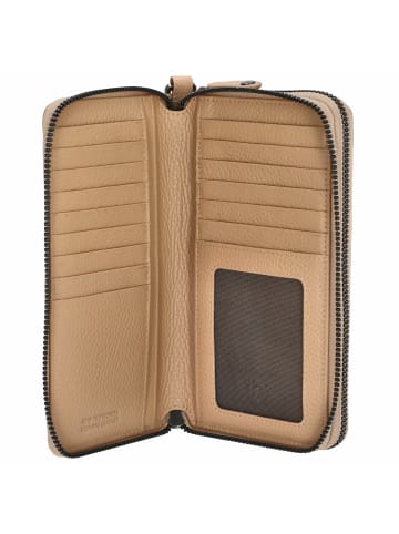 Bugatti Elsa - Geldbörse 22cc 19 cm RFID (black) in sand