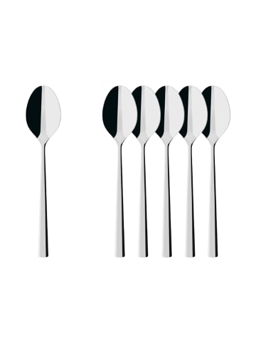 Villeroy & Boch 6er Set Tafellöffel Piemont 207 mm silber in silber