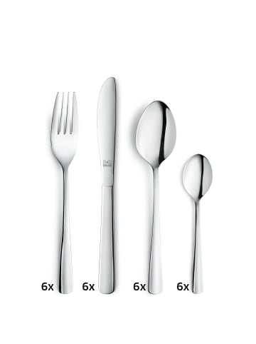 Amefa 24-tlg. Besteckset RIVA in edelstahl
