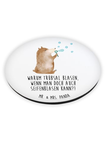 Mr. & Mrs. Panda magnet Bär Seifenblasen mit Spruch in Weiß