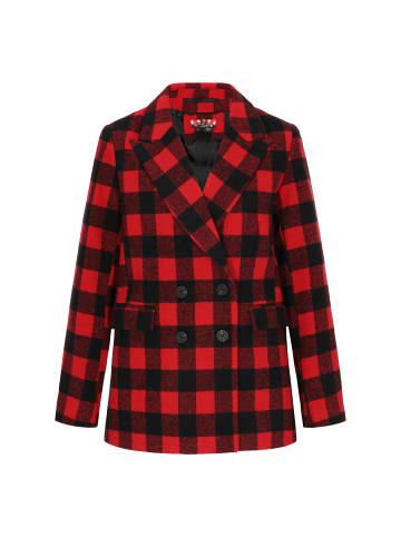 myMo ROCKS Blazer in black red check