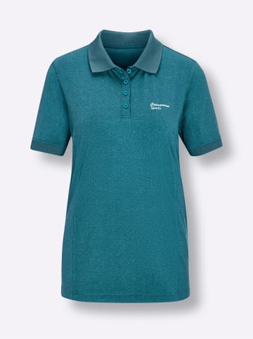 WITT WEIDEN Funktions-Shirt in türkis-meliert
