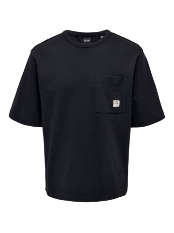 Only&Sons T-Shirt mit Brusttasche ONSLEE in Schwarz