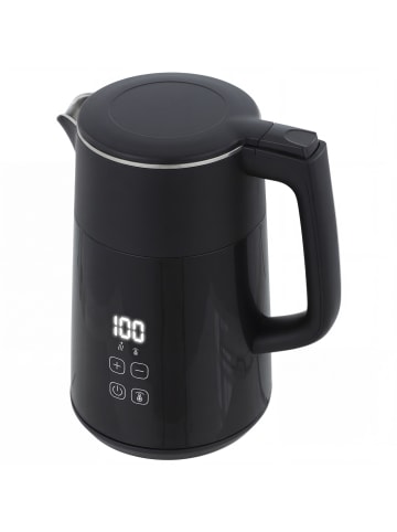 HOMCOM Wasserkocher-21,8L x 15,5B x 26H cm-Schwarz