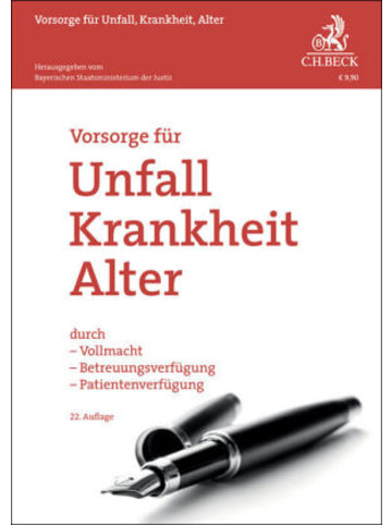Beck C. H. Buch - Vorsorge für Unfall, Krankheit, Alter
